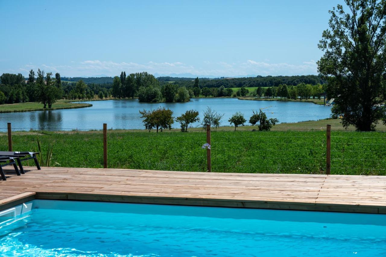La Villa Face Au Lac Saramon Buitenkant foto