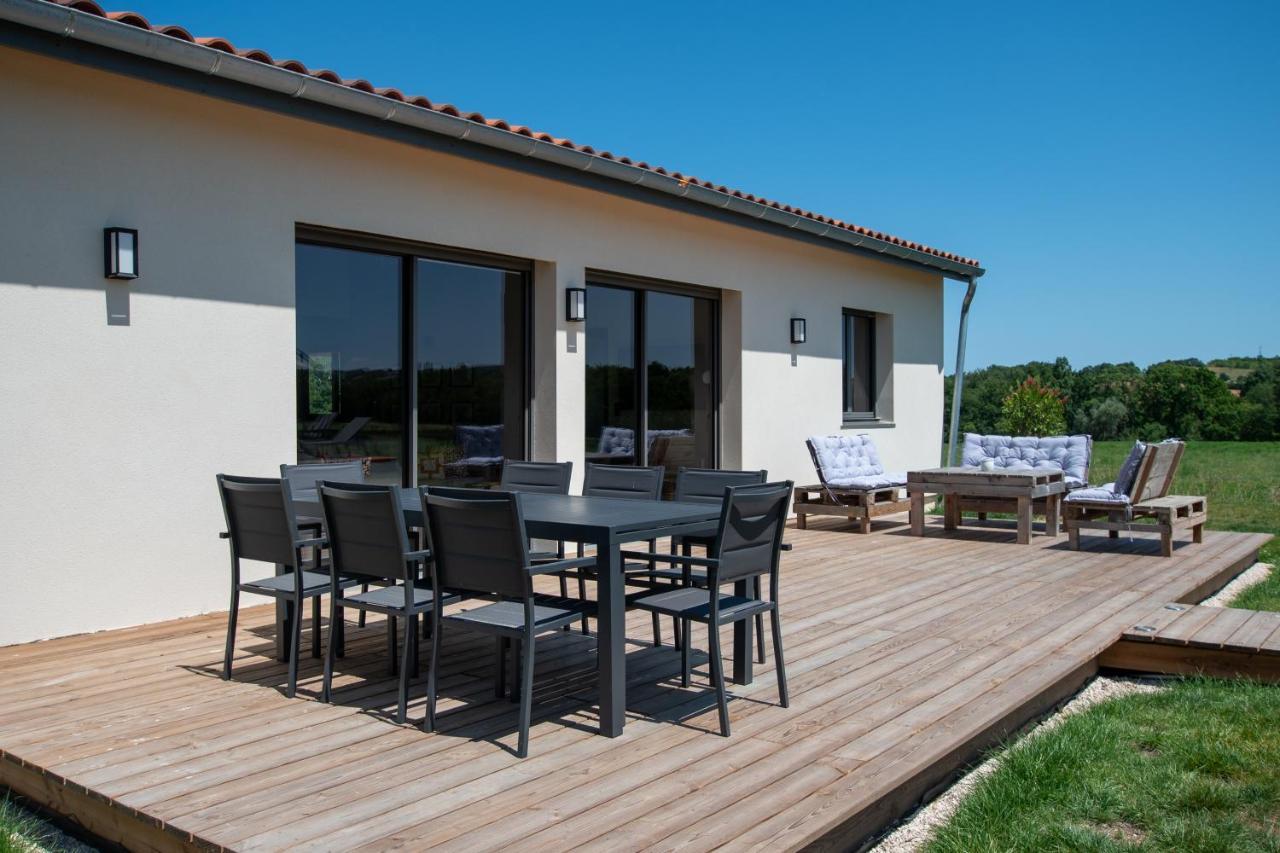 La Villa Face Au Lac Saramon Buitenkant foto