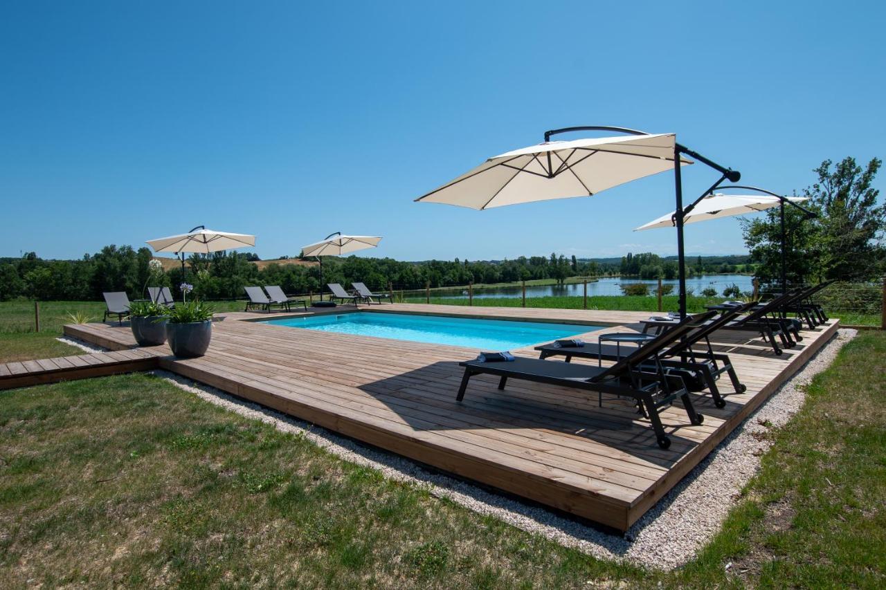 La Villa Face Au Lac Saramon Buitenkant foto